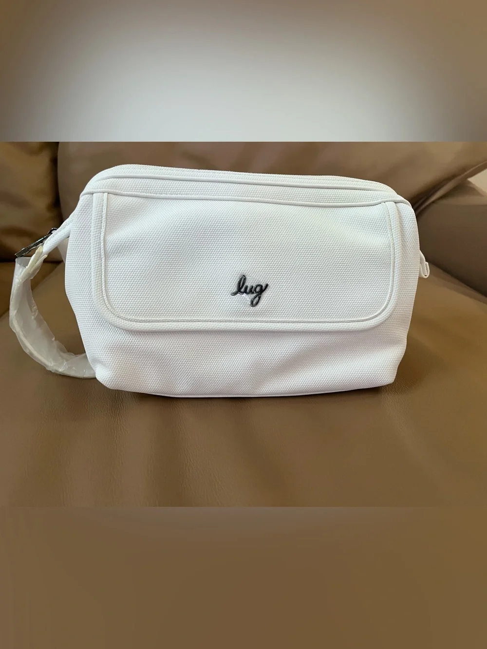 Lug Via Matte Luxe VL Toiletry Case NWT in White